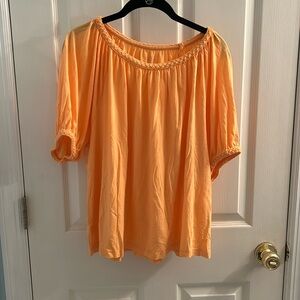 Loft short sleeve blouse top